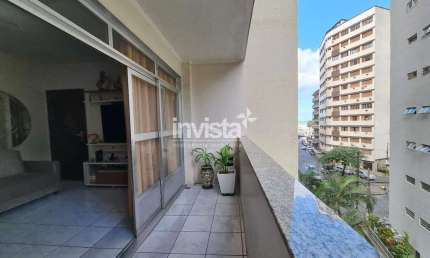 Apartamento com 2 quartos à venda no José Menino, Santos 