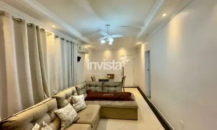 Apartamento com 3 quartos à venda no Ponta da Praia, Santos 