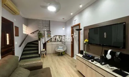 Casa com 2 quartos à venda na Vila Mathias, Santos 