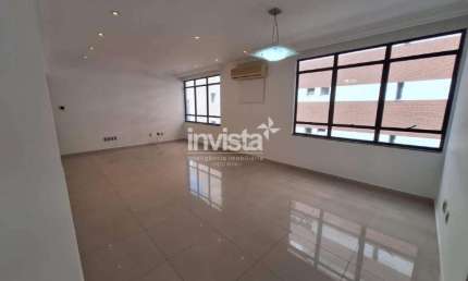 Apartamento com 3 quartos para alugar no Pompéia, Santos 