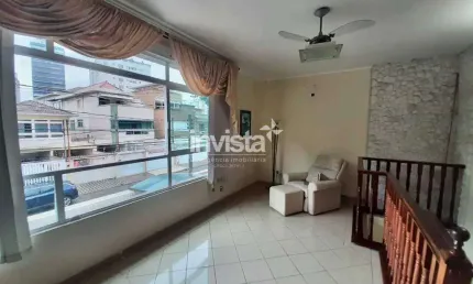 Casa com 3 quartos à venda no Ponta da Praia, Santos 