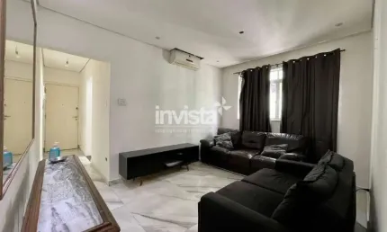 Apartamento com 2 quartos à venda na Vila Mathias, Santos 