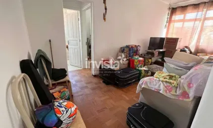 Apartamento com 1 quarto à venda no Marapé, Santos 