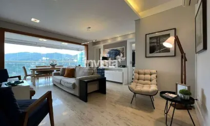 Apartamento com 3 quartos à venda no José Menino, Santos 
