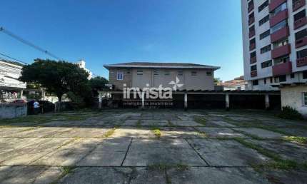 Terreno comercial para alugar no Embaré, Santos 