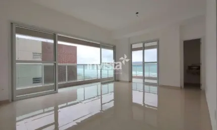 Revenda no L'orizzonte, andar alto, nunca habitado, 3 suítes, 3 vagas no José Menino em Santos