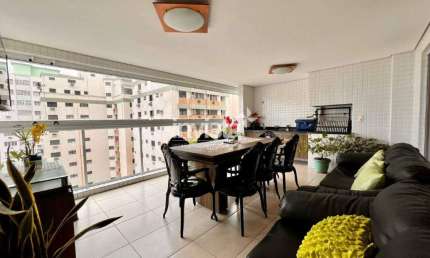 Apartamento com 3 quartos à venda no Embaré, Santos 