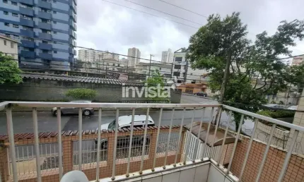 Apartamento com 2 quartos à venda no Embaré, Santos 