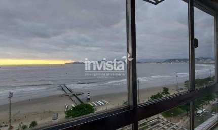 Apartamento com 3 quartos para alugar no Ponta da Praia, Santos 