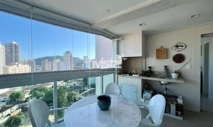 Apartamento com 3 quartos à venda no Ponta da Praia, Santos 