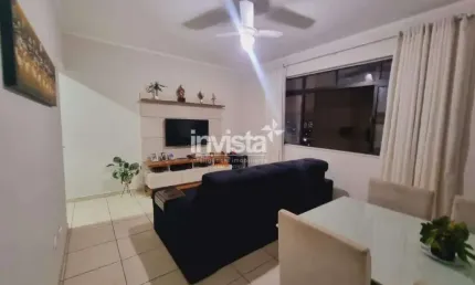Apartamento com 2 quartos à venda no Estuário, Santos 