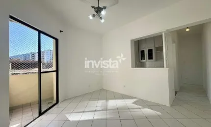 Apartamento com 1 quarto à venda no José Menino, Santos 