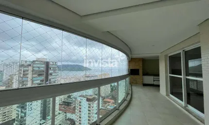 Apartamento com 4 quartos à venda no Embaré, Santos 