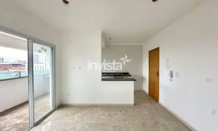Apartamento com 1 quarto à venda no Macuco, Santos 