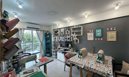 Apartamento com 2 quartos à venda no Aparecida, Santos 