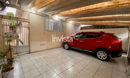 Casa com 2 quartos à venda no Marapé, Santos 