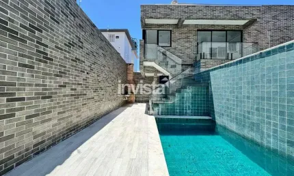 Casa com 3 quartos à venda no Embaré, Santos 