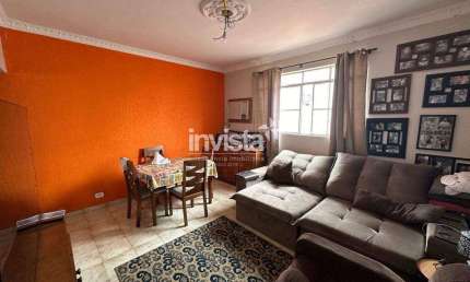 Apartamento com 2 quartos à venda no Gonzaga, Santos 