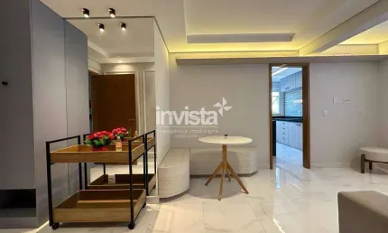 Apartamento com 2 quartos à venda no Estuário, Santos 