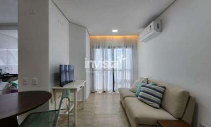 Apartamento com 1 quarto à venda no Pompéia, Santos 