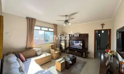 Apartamento com 2 quartos à venda no Campo Grande, Santos 