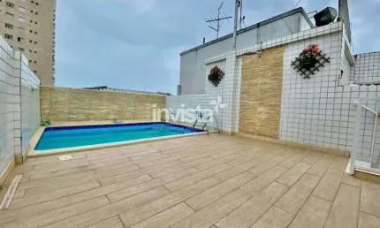 Cobertura com 2 quartos à venda na Vila Belmiro, Santos 