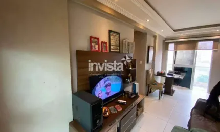 Apartamento com 2 quartos à venda no Campo Grande, Santos 