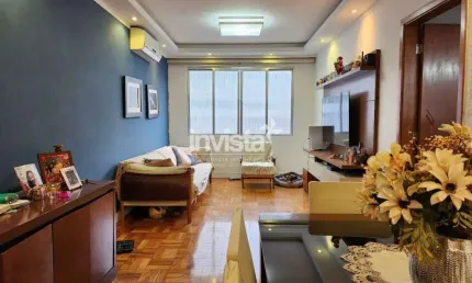 Apartamento com 2 quartos à venda no Boqueirão, Santos 