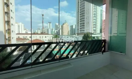 Apartamento com 2 quartos à venda no Embaré, Santos 