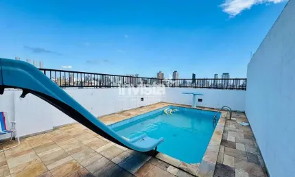 OPORTUNIDADE DE LOCAÇÃO TRIPLEX 2 DORMITÓRIOS NO CAMPO GRANDE EM SANTOS
