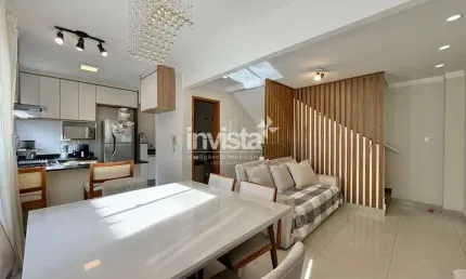 Casa com 2 quartos à venda no Macuco, Santos 
