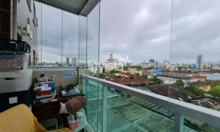 Apartamento com 1 quarto à venda na Vila Mathias, Santos 