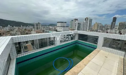 Cobertura com 4 quartos à venda no José Menino, Santos 
