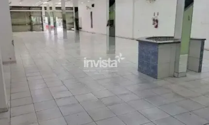 Ponto comercial para alugar no Centro, Santos 