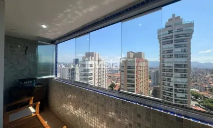 Apartamento com 3 quartos à venda no Boqueirão, Santos 