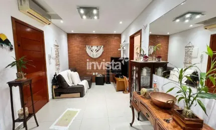 Apartamento com 2 quartos à venda no Gonzaga, Santos 