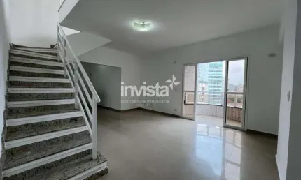 Cobertura com 3 quartos à venda no Ponta da Praia, Santos 