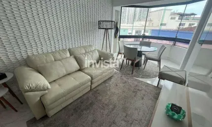 Cobertura com 4 quartos para alugar no Ponta da Praia, Santos 