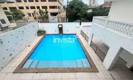 Casa com 4 quartos para alugar no Ponta da Praia, Santos 