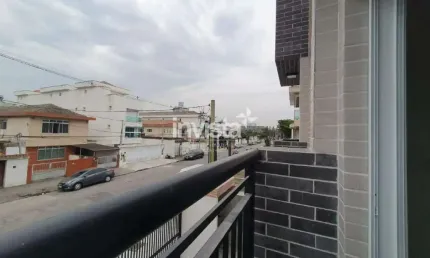 Apartamento com 2 quartos à venda no Estuário, Santos 