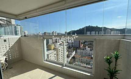 Apartamento com 1 quarto à venda no Campo Grande, Santos 