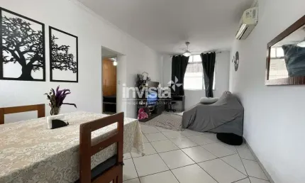 Apartamento com 1 quarto à venda no José Menino, Santos 
