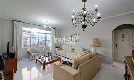Apartamento com 2 quartos para alugar no Boqueirão, Santos 