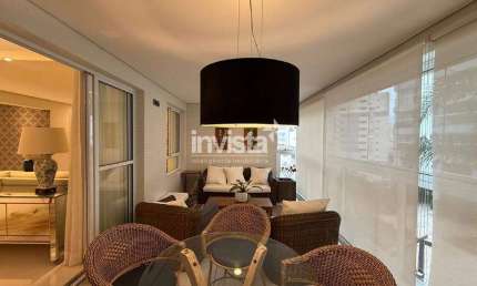 Apartamento com 3 quartos para alugar no Ponta da Praia, Santos 