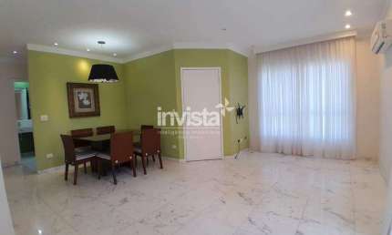 Apartamento com 3 quartos para alugar no Boqueirão, Santos 