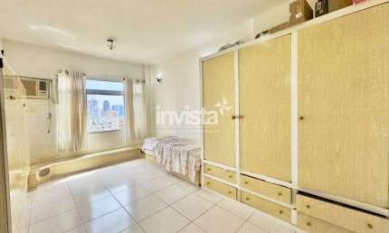 Apartamento com 1 quarto à venda no Embaré, Santos 