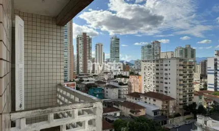 Apartamento com 1 quarto à venda no Embaré, Santos 