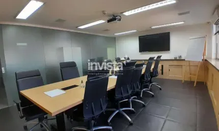 Sala comercial para alugar no Centro, Santos 