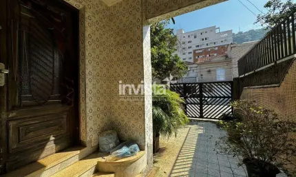 Casa com 3 quartos à venda no Marapé, Santos 