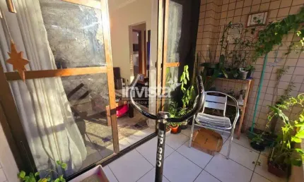 Apartamento com 2 quartos à venda na Aparecida, Santos 